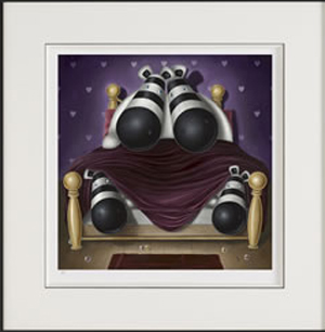 Peter Smith Four in a Bed (Giclee) 2