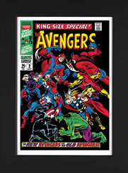 Stan Lee The Avengers King Size Special #2 paper 2