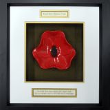 Royal Army Ordance Corps Ceramic Framed Poppy