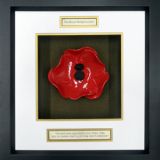 Royal Welch Fusiliers Ceramic Framed Poppy