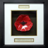 The Parachute Regiment Ceramic Framed Poppy