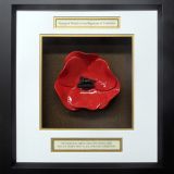 Prince of Wales’s Own Regiment of Yorkshire Ceramic Framed Poppy