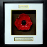 Somerset Light Infantry Ceramic Framed Poppy
