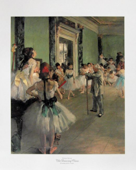 Edgar Degas The Dancing Class