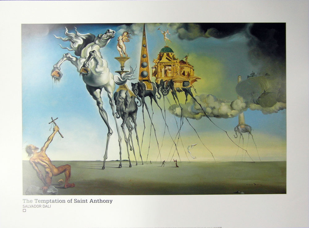 Salavdor Dali The Temptation Of St. Anthony - Frame UK