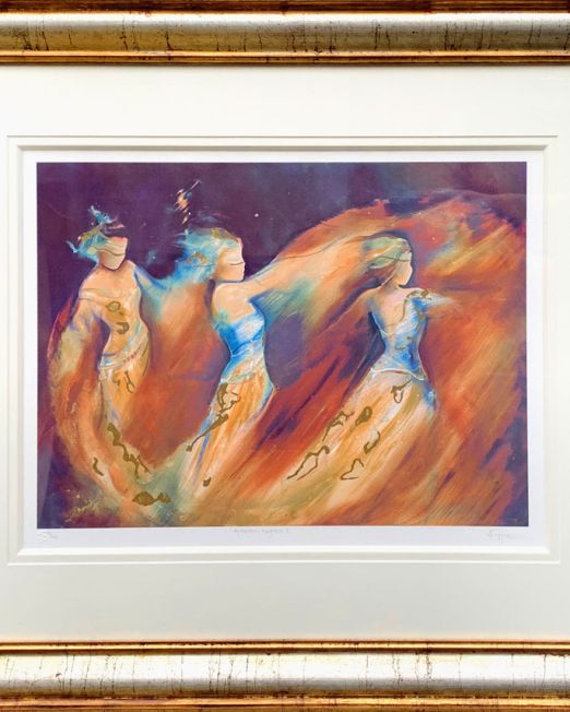 Charlotte ATkinson Arabian Nights I (Image 51 x 39cm) (Frame 84 x 74cm)