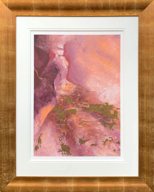Charlotte Atkinson Fabric of Dreams I (Image 51 x71cm) (Frame 90 x 112cm)