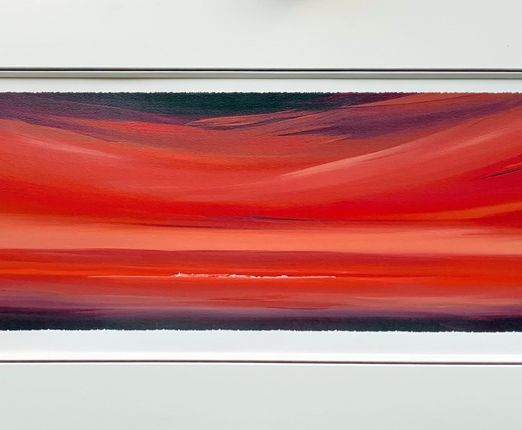 Debra Stroud Sycroncity (Image 92 x 30cm) (Frame 102 x 50cm)