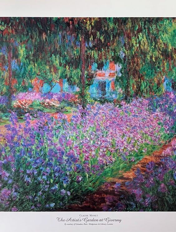 Claude Monet The Artist S Garden At, The Artist Garden At Giverny